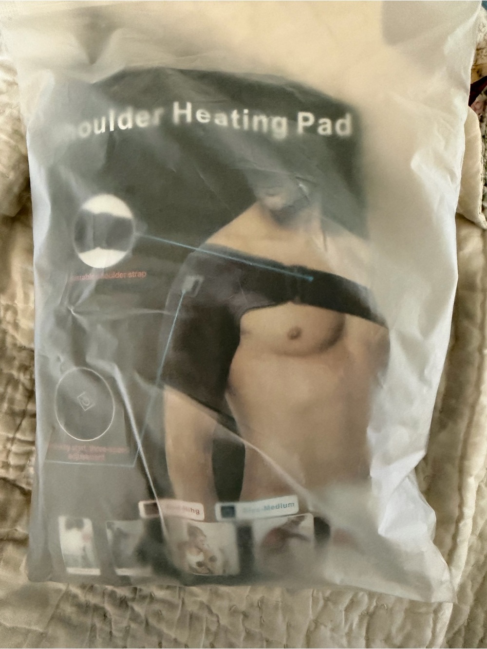 Shoulder Heating Pad - Black